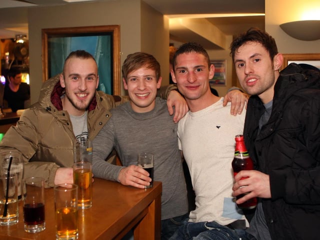 Josh, Hibbart, Lenny and Blu in Klosters.