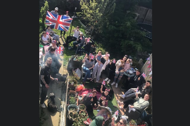 Christina Mclean had a family barbeque to celebrate the Coronation.