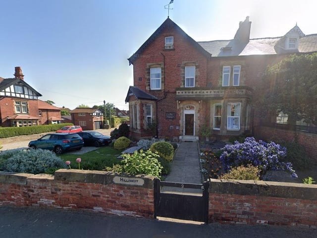 Hillcrest Whitby, Bed and Breakfast is located on Prospect Hill, Whitby. One google review said: "Absolutely Perfect. Great location, just a short walk from the centre but far enough to be nice and peaceful. Everything is exceptional and done to the highest finish, from the entryway, to the exceptionally finished and decorated rooms, to the fantastic bespoke breakfast delivered to your room at a time of your choosing. Hillcrest is head & shoulders above anywhere else in Whitby."