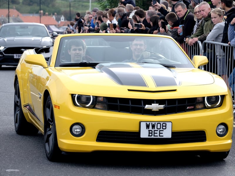 Supercar Saturday was a real crowd-puller, with up to 7,000 people there throughout the day.
picture: Richard Ponter