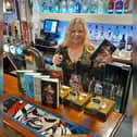 Lena Pennington, of the Old Ship Inn, celebrates the fourth consecutive year of featuring in the CAMRA 'Good Beer Guide'. Photo courtesy of Mark Pennington.