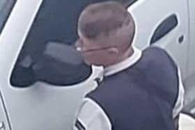 Police want to speak to this woman after three tyres were slashed on a car in Scarborough.