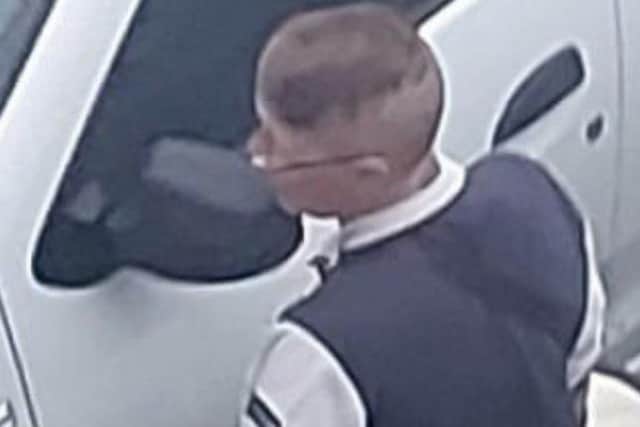 Police want to speak to this woman after three tyres were slashed on a car in Scarborough.