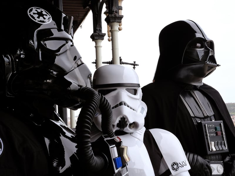 The arrival of Darth Vader.