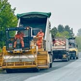 The highway maintenance programme will cover all types of roads, from A roads to unclassified roads.