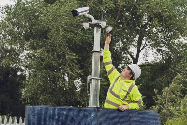 East Riding of Yorkshire Council is fitting a high-tech tower of CCTV cameras at Boynton.