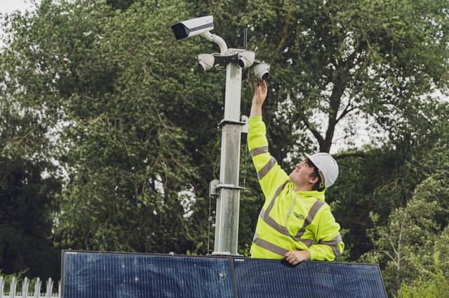 East Riding of Yorkshire Council is fitting a high-tech tower of CCTV cameras at Boynton.