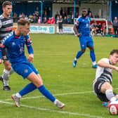 Priestley Griffiths netted in the 2-2 draw on the road at Belper earlier in the season. Whitby play host to Belper in their final game of the season on Saturday.