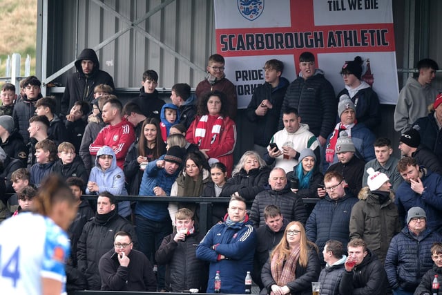 The Scarborough supporters' wait for a home goal continues.