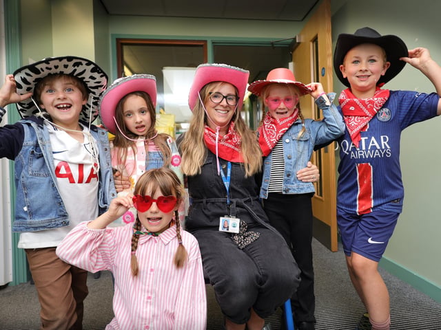 Yr 1 have having a blast!