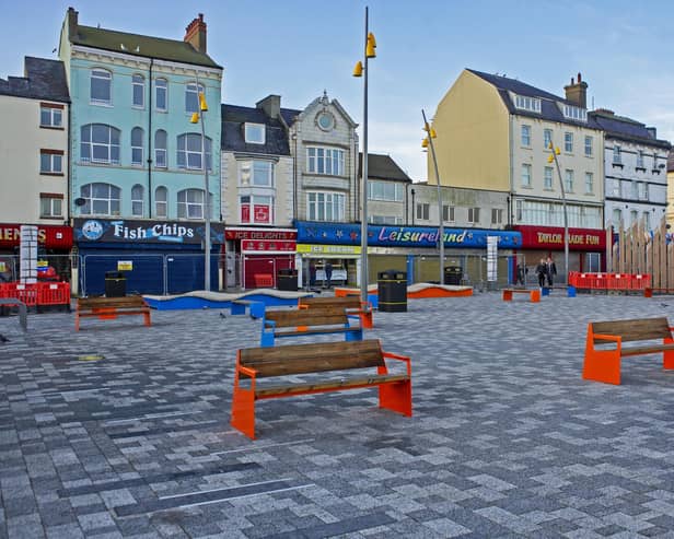 The refurbishment of Garrison Square was part of the Townscape Heritage grant scheme. Image: Tony Johnson