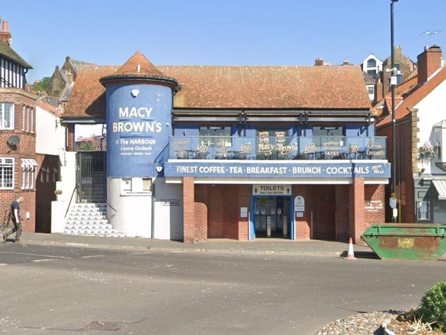 Macy Brown's is located on New Quay Road, Whitby. One Tripadvisor review said: Food was beautiful, staff were extremely friendly and service was brilliant! We sat outside also on the veranda with heaters. Would highly recommend."