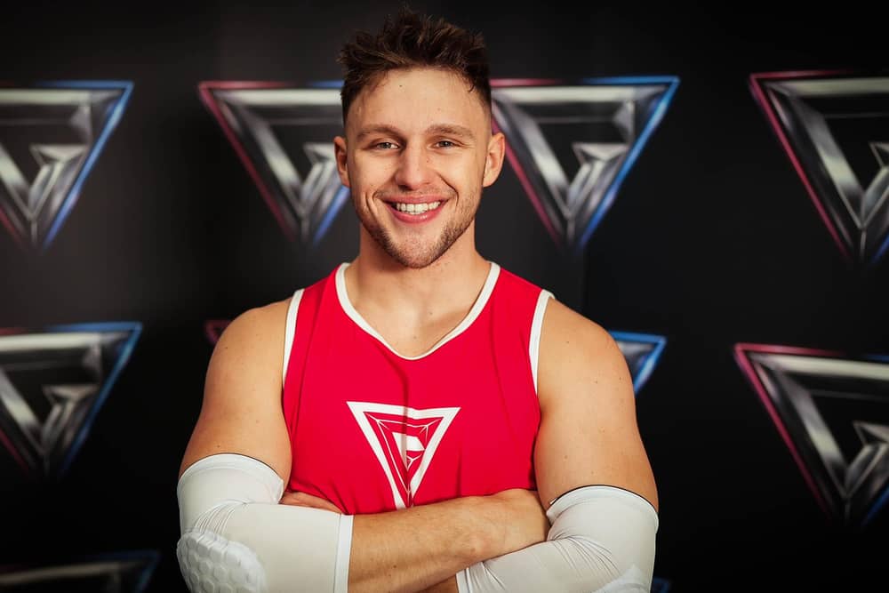 Gladiators Season 2,4 contender Joe, from Scarborough. picture: Hungry Bear Media Ltd, David MacCormack