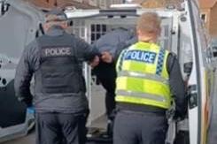 Plain clothes officers from the force’s Op Sentry team also worked with the Eastfield Neighbourhood Policing Team to target known local offenders suspected of delivering drugs.