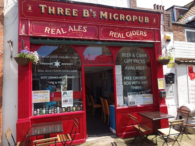 Three Bs Micropub has come in fifth with a total of 5 reader votes. It is located on Marshall Avenue.