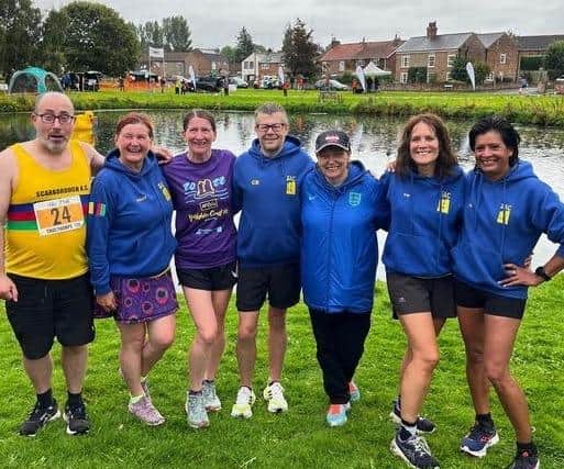 Scarborough AC runners at the Tholthorpe 10K on Sunday September 8 2024.