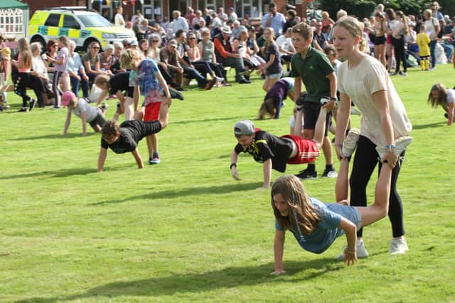 Fun galore in the children's sports.
picture: C Trowsdale