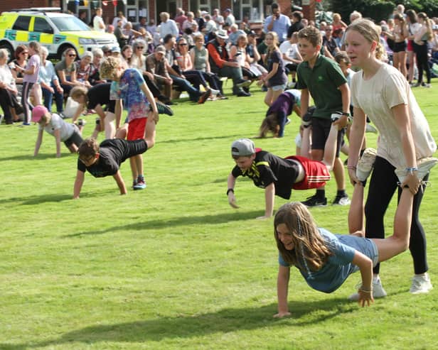 Fun galore in the children's sports.
picture: C Trowsdale
