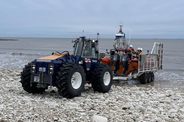 Flamborough RNLI was called out to the search for a missing person.