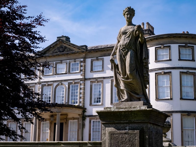 The Hall has more than 50 acres of award-winning gardens and woodland to explore.