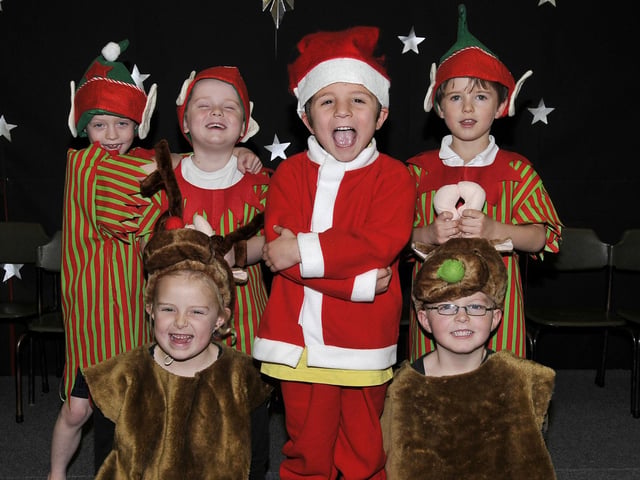 Braeburn Nativities year one performers.
Picture Richard Ponter 135006d