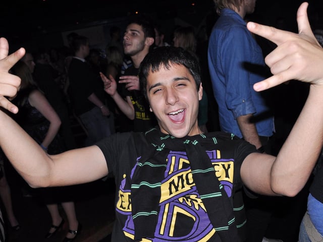 Adrian living life to the max.