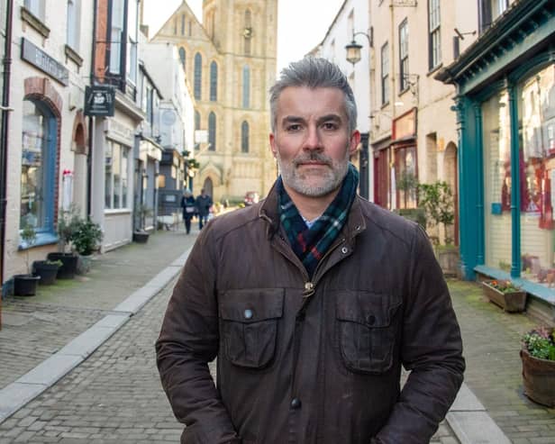 Labour York and North Yorkshire Mayor David Skaith, pictured in Ripon.