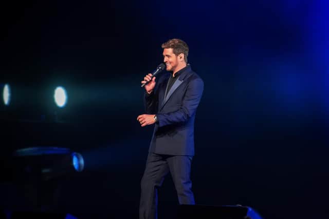 Michael Buble is on at Scarborough Open Air Theatre on Monday July 6.