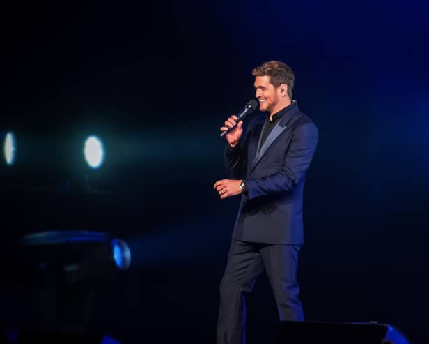 Michael Buble is on at Scarborough Open Air Theatre on Monday July 6.