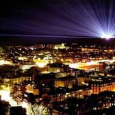 The famous light show from the Yorkshire Coast BID is back for a week-long spectacle.