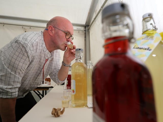 Martin Helbrow samples the drink entries