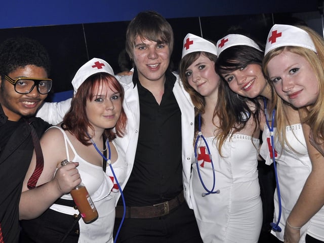 Medical mayhem with Michael, Zoe, Harriet, Danny, Rachel and Kat.