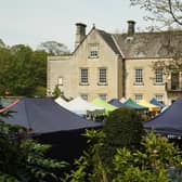 Stalls at the Love Local event at Nunnington Hall - Image: National Trust