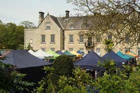 Stalls at the Love Local event at Nunnington Hall - Image: National Trust