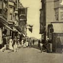 Here is Garrison Street c.1908 with Cliff Terrace on the right. Image: Aled Jones