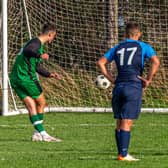 Keeper Paul Cull was the man of the match for Whitby Fishermen's Society Academy in their 2-1 win at Beckett League Division Two title rivals Heslerton.