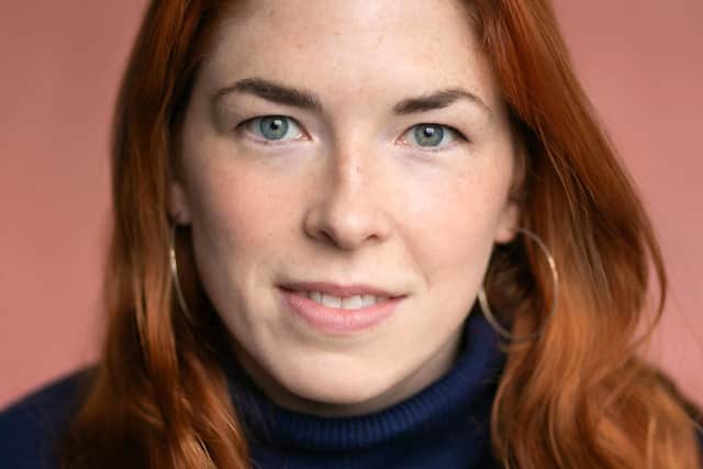 Lucy Keirl is in musical whodunnit Murder for Two at the Stephen Joseph Theatre