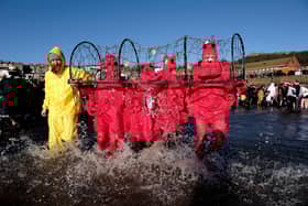 Scarborough Lions organise the town's New Year's Day dip each year