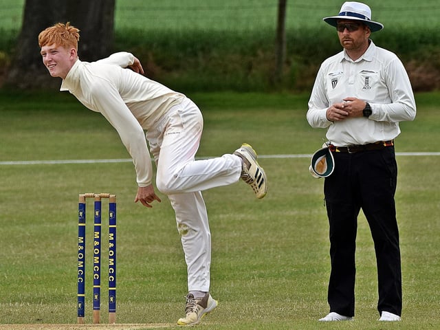 Clarke Doughney took 3-34