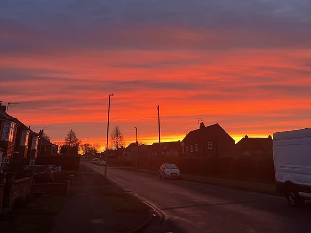 Another beautiful sky in Bridlington.