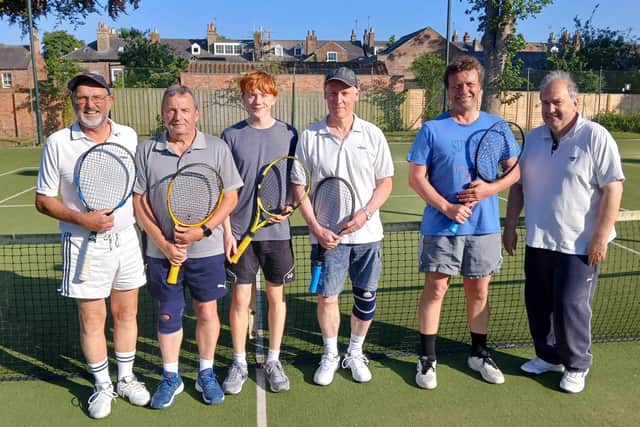 The Hackness and Scarborough Tennis Club Men's B team