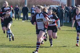 Abi Bowes scored a superb nine tries in the away win for Scarborough RUFC Valkyries at Northallerton