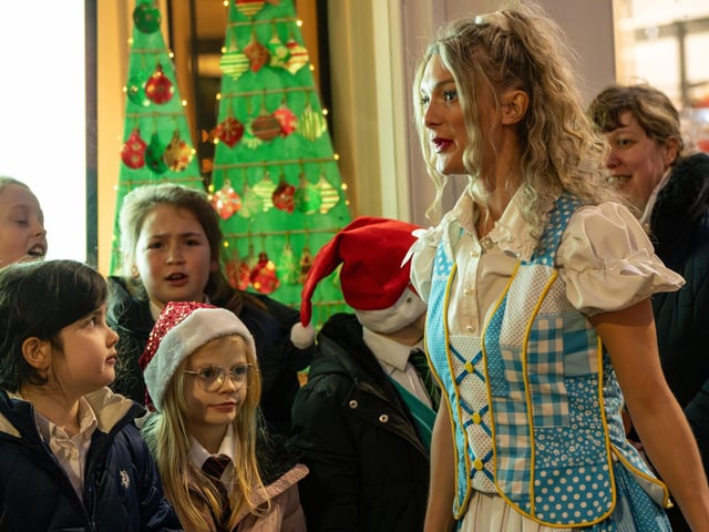 Christmas magic with Cinderella