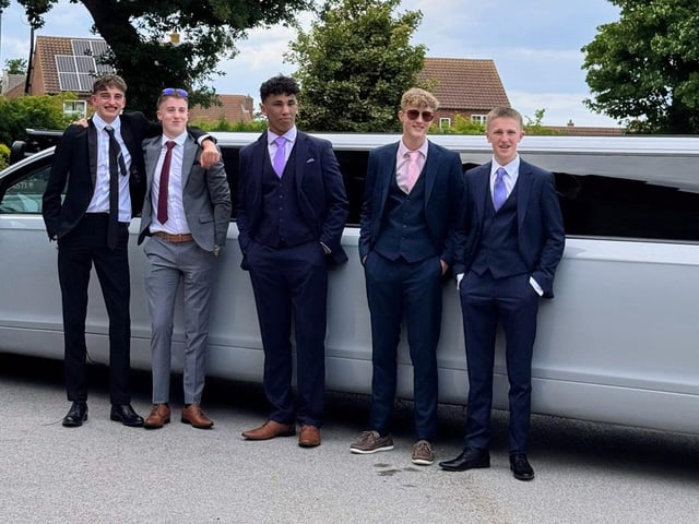 Students dressed to impress.