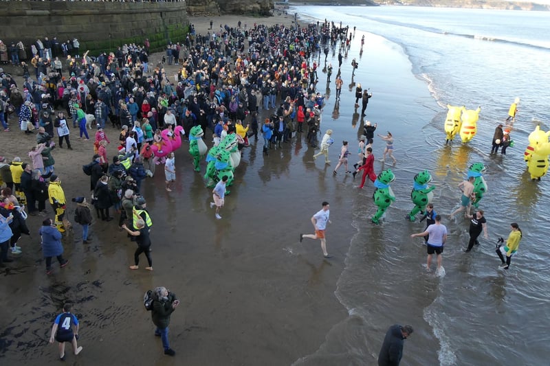 IN PICTURES All the fun of Whitby's Boxing Day dip 2025