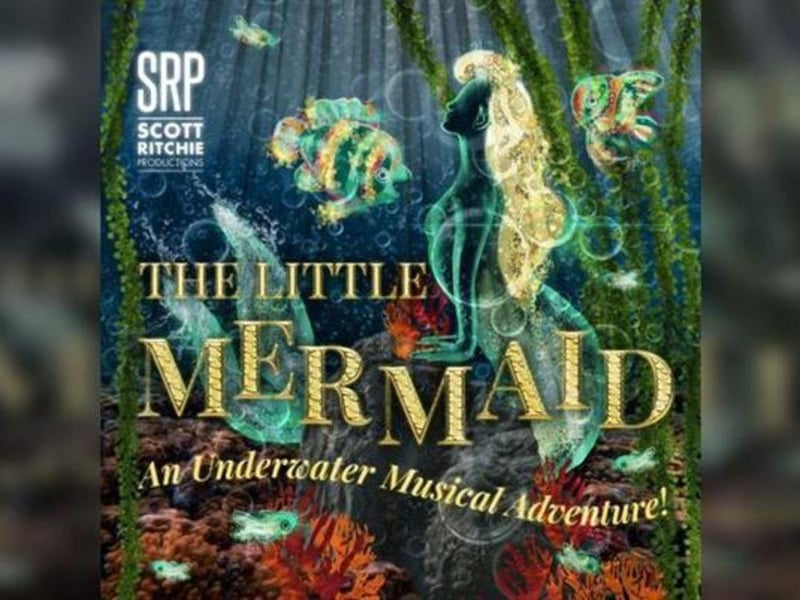 The Little Mermaid musical comes to Bridlington Spa on August 22. Scott Ritchie productions proudly presents this vibrant take on a classic and much-loved story. Expect lots of fun, singing and dancing, all brought to you by a fantastic and energetic company of wonderful performers.