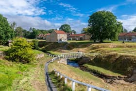 The village of Hutton le Hole in North Yorkshire