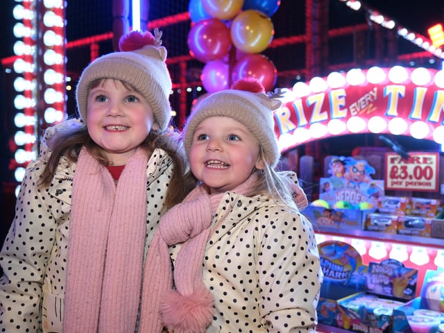 Festive smiles at the Christmas markets.