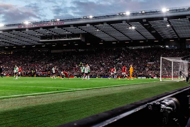 Tommy Jobling was convicted of sending the offensive messages in relation to the FA Cup semi-final in March (Photo by Ash Donelon/Manchester United via Getty Images)