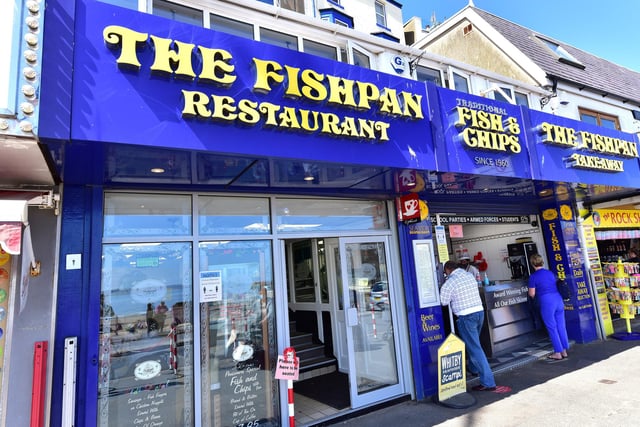 The Famous Fishpan on Foreshore Road is ranked number four with a four-and-a-half star rating and 1,315 reviews.